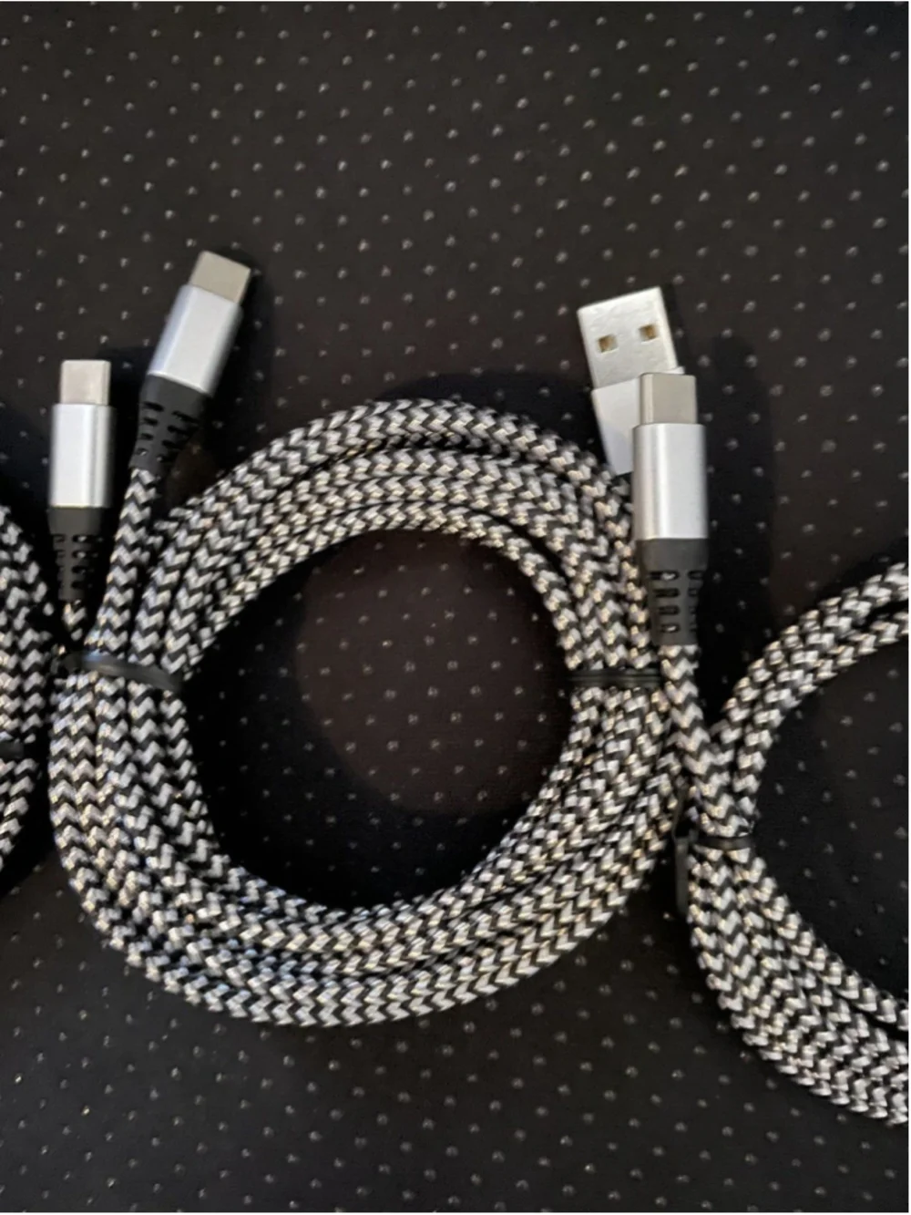 Chargersync USB Made for Type C Devices Cables Set of Three X001KY1q4x